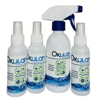 OKulan Set Family Uno Sensitive Cleaner Brillenreiniger