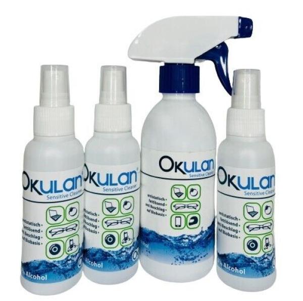 OKulan Set Family Uno Sensitive Cleaner Brillenreiniger